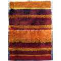 Línea de seda y viscosa línea diseño alfombra
